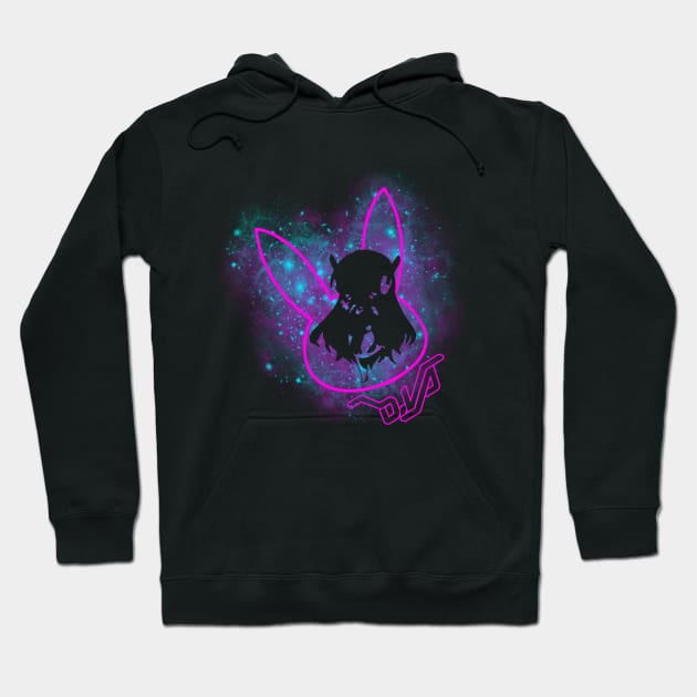 bunny power Hoodie by puglove